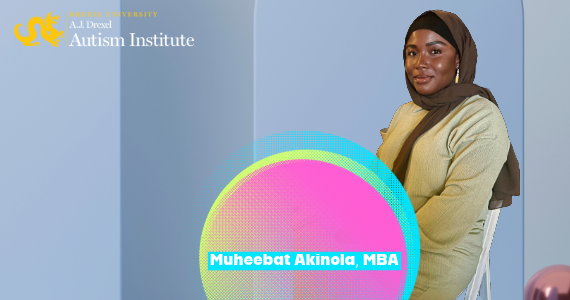 Image of Muheebat Akinola, MBA against a graphic background